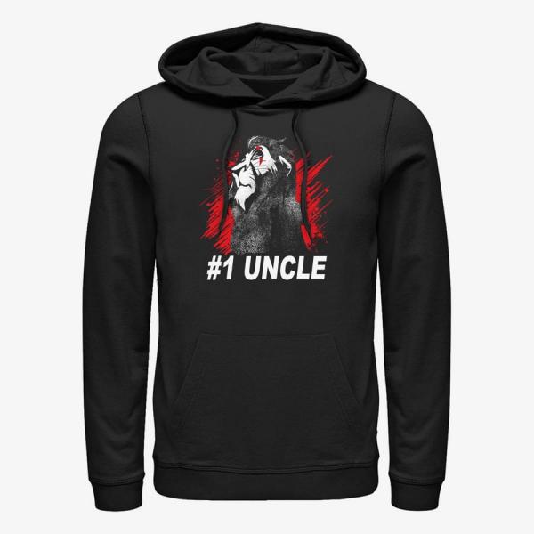 Queens Disney The Lion King - Uncle Scar Unisex Hoodie Black