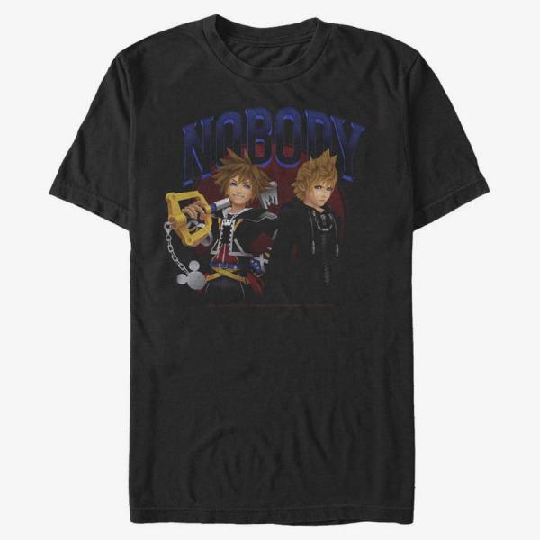 Tričko Merch Disney Kingdom Hearts - Nobody Circle Unisex T-Shirt Black S