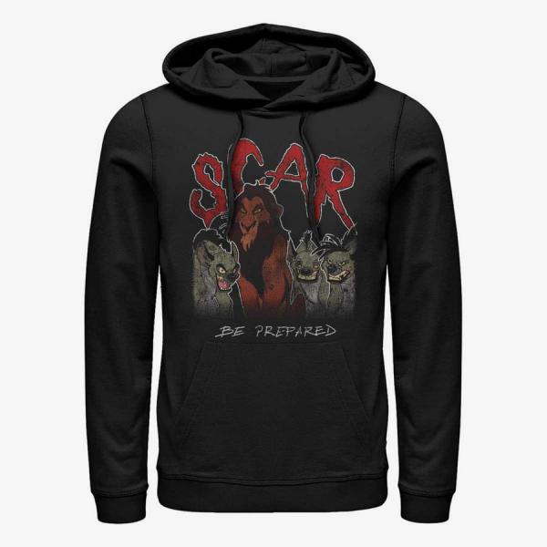 Queens Disney Lion King - Scar and the Hyenas Unisex Hoodie Black