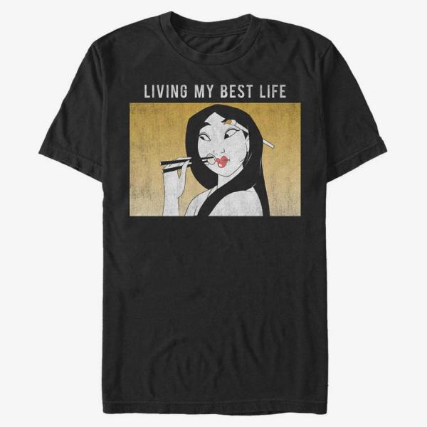 Tričko Merch Disney Mulan - Mulan Meme Unisex T-Shirt Black L