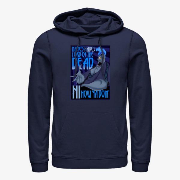 Queens Disney Hercules - Names Hades Unisex Hoodie Navy Blue