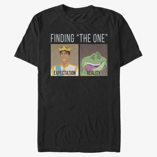 Tričko Merch Disney The Princess & The Frog - Naveen Meme Unisex T-Shirt Black S
