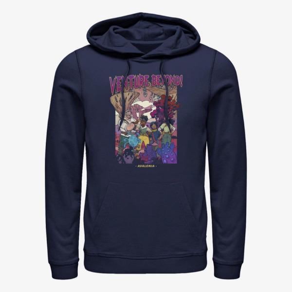 Mikina Merch Disney Strange World - Venture Beyond Unisex Hoodie Navy Blue XL