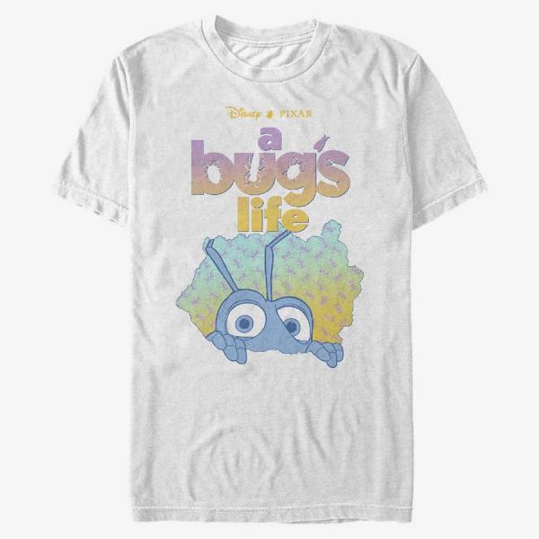 Queens Disney A Bug's Life - Keep Buggin Unisex T-Shirt White