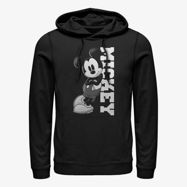 Mikina Merch Disney Classic Mickey - Mickey Lean Unisex Hoodie Black L