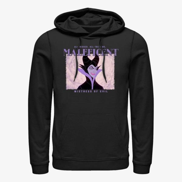 Mikina Merch Disney Villains - Maleficent Square Unisex Hoodie Black M