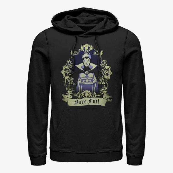Mikina Merch Disney 101 Dalmatians - Bring Me Her Heart Evil Queen Unisex Hoodie Black M