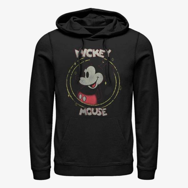 Mikina Merch Disney Classic Mickey - Happy Mickey Unisex Hoodie Black S