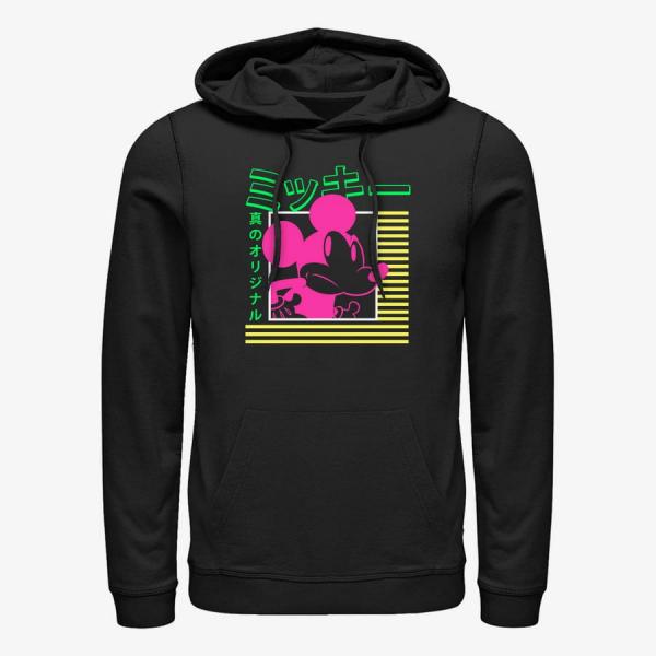 Queens Disney Classic Mickey - Kanji Mickey Unisex Hoodie Black