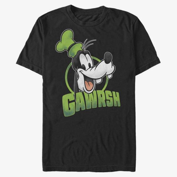 Tričko Merch Disney Classics Mickey Classic - Gawrsh Goofy Unisex T-Shirt Black M