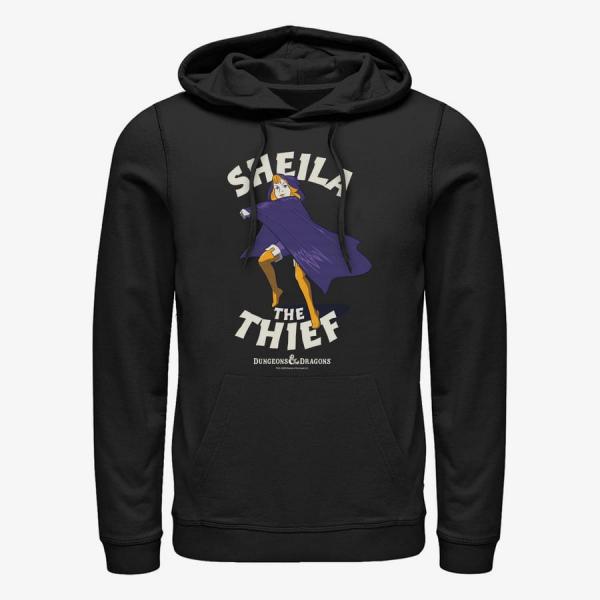 Mikina Merch Dungeons & Dragons - Sheila Thief Unisex Hoodie Black XXL