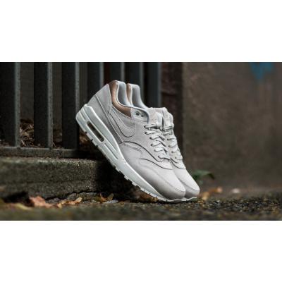 Nike Wmns Air Max 1 Premium Gamma Grey/ Gamma Grey-Metalic Golden Tn