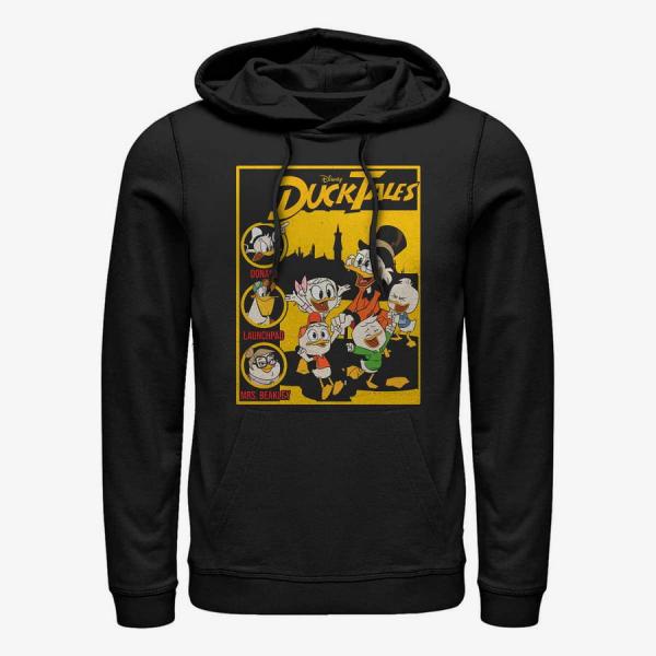 Mikina Merch Disney Classics Ducktales - DuckTales Cover Unisex Hoodie Black M