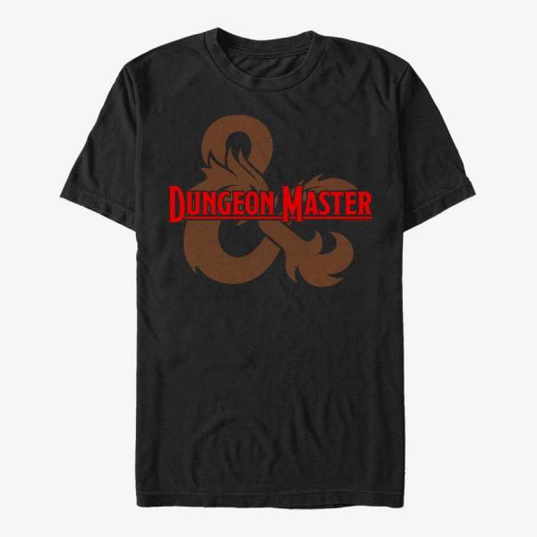 Tričko Merch Dungeons & Dragons - Dungeon Master Emblem Unisex T-Shirt Black L