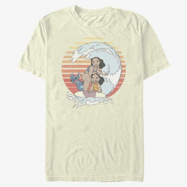 Tričko Merch Disney Classics Lilo & Stitch - Groupt Shot Unisex T-Shirt Natural S