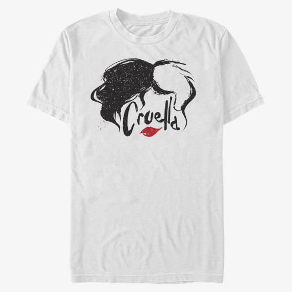 Queens Disney Classics DNCA - Simply Cruella Unisex T-Shirt White