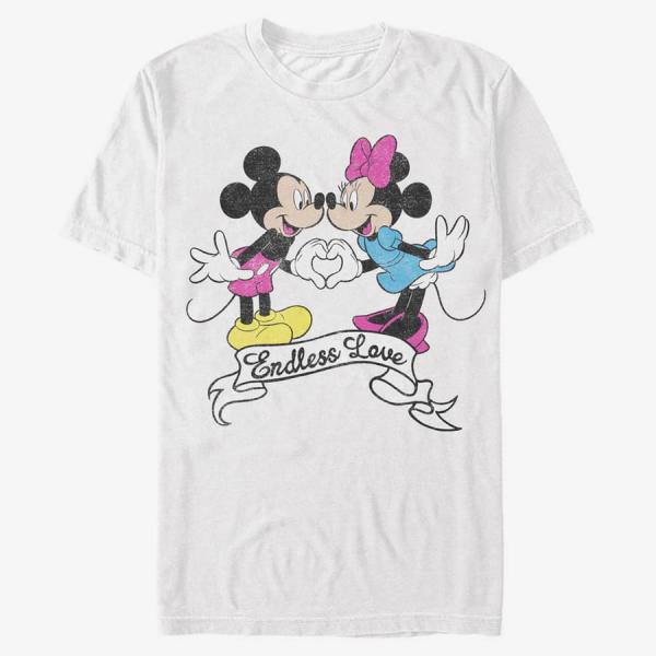 Queens Disney Classics Mickey Classic - ENDLESS LOVE Unisex T-Shirt White