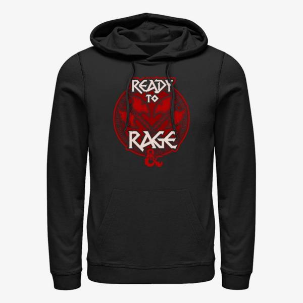 Queens Dungeons & Dragons - Ragin Barbarian Unisex Hoodie Black
