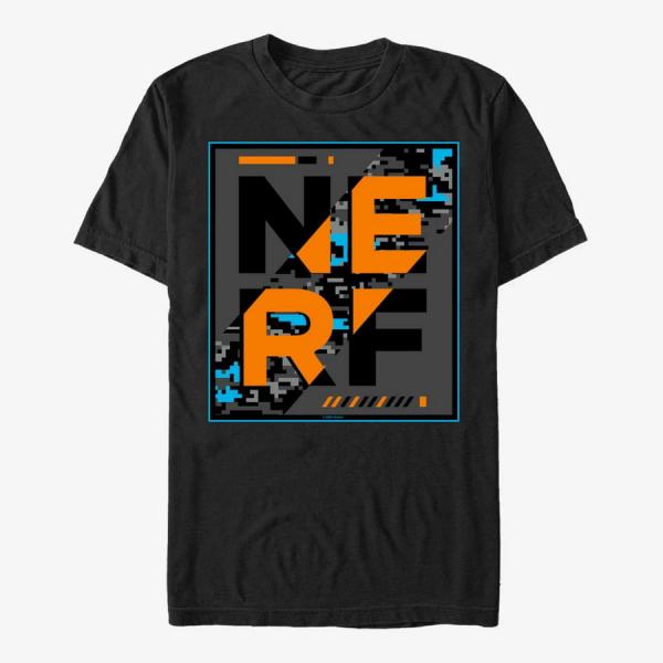 Tričko Merch Hasbro Vault Nerf - Cammoed Unisex T-Shirt Black S