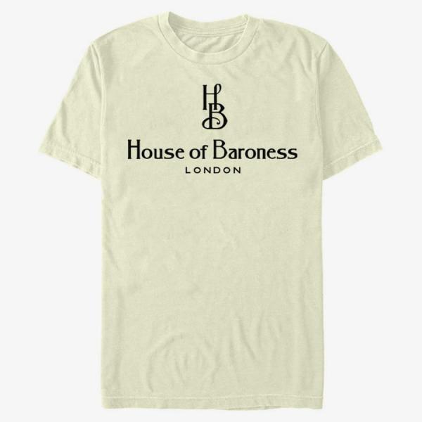 Tričko Merch Disney Classics DNCA - BARONESS SIMPLE Unisex T-Shirt Natural XL