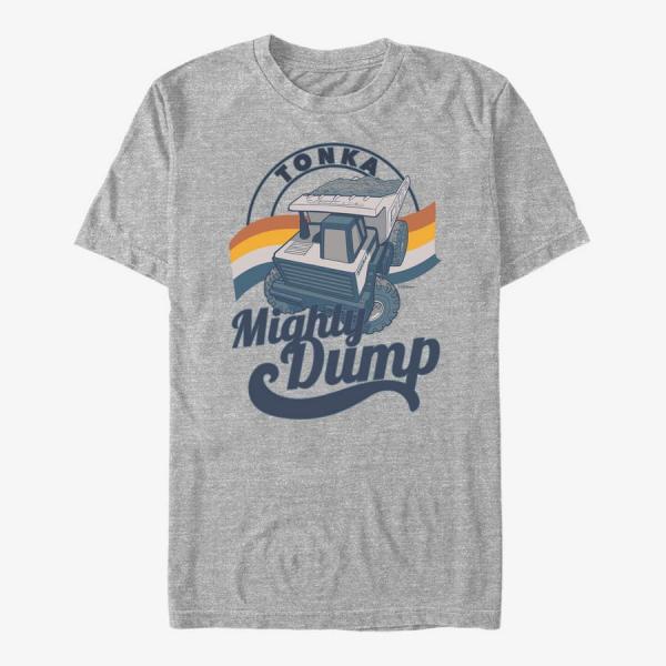 Tričko Merch Hasbro Vault Tonka - Mighty Dump Unisex T-Shirt Heather Grey L