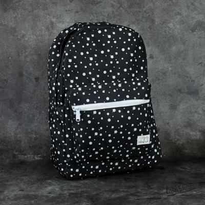 Spiral Glow in the Dark Polka Dot Blue Backpack