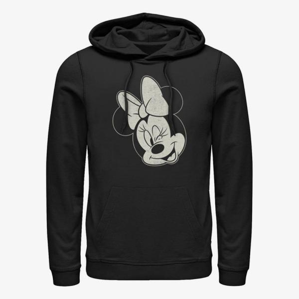 Mikina Merch Disney Classics Mickey Classic - Minnie Wink Unisex Hoodie Black S