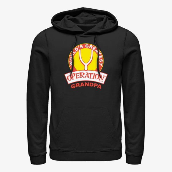 Mikina Merch Hasbro Operation - Operation Grandpa Unisex Hoodie Black M