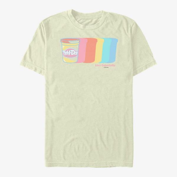 Tričko Merch Hasbro Vault Play-Doh - Live Colorfully Unisex T-Shirt Natural M