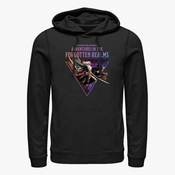Queens Magic: The Gathering - Drizzt Jump Unisex Hoodie Black