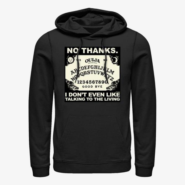 Mikina Merch Hasbro Ouija Board - No Thanks Unisex Hoodie Black XXL