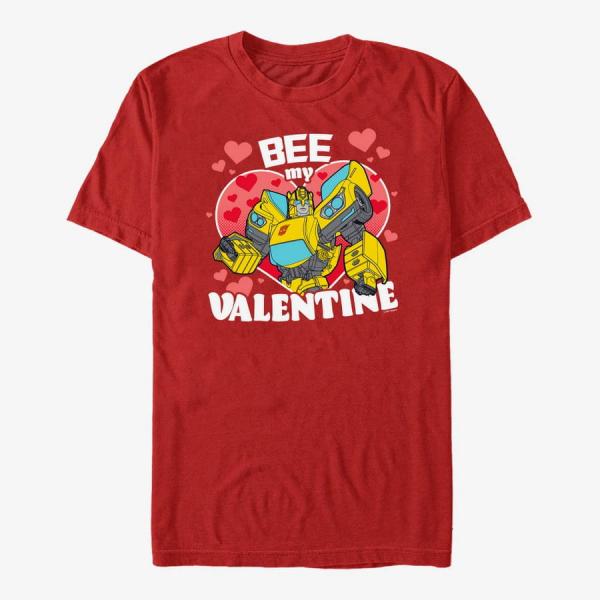 Tričko Merch Hasbro Vault Transformers - Bee Mine Unisex T-Shirt Red M