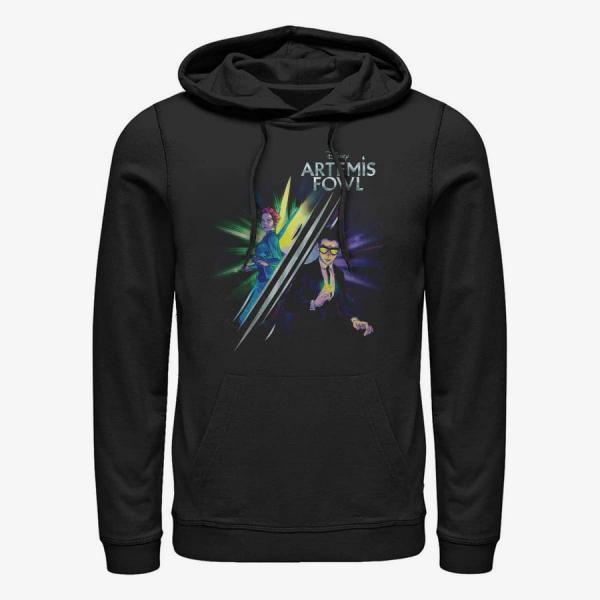 Mikina Merch Disney Classics Artemis Fowl - Artemis Holly Split Unisex Hoodie Black L