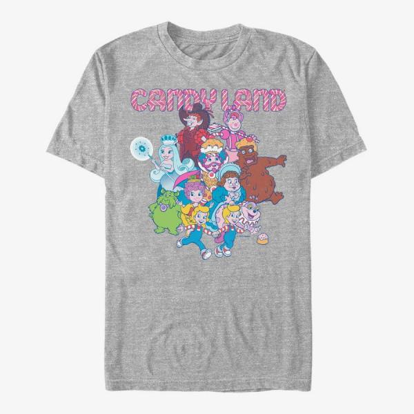 Queens Hasbro Vault Candy Land - Candy Bunch Unisex T-Shirt Heather Grey