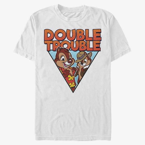 Tričko Merch Disney Classics Chip 'N Dale - Buddy Tee R Unisex T-Shirt White M