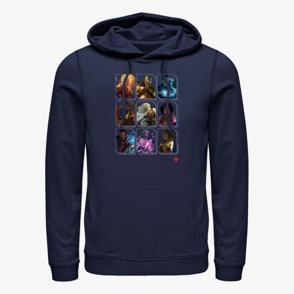 Queens Magic: The Gathering - Box Up Unisex Hoodie Navy Blue