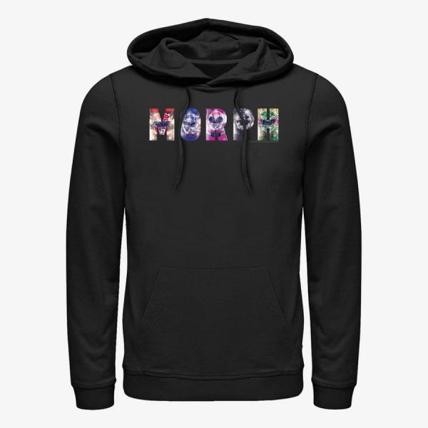 Queens Hasbro Vault Power Rangers - Morph Crew Unisex Hoodie Black