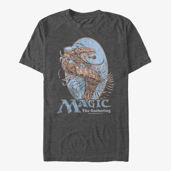Tričko Merch Hasbro Magic: The Gathering - Urza Unisex T-Shirt Dark Heather Grey XL