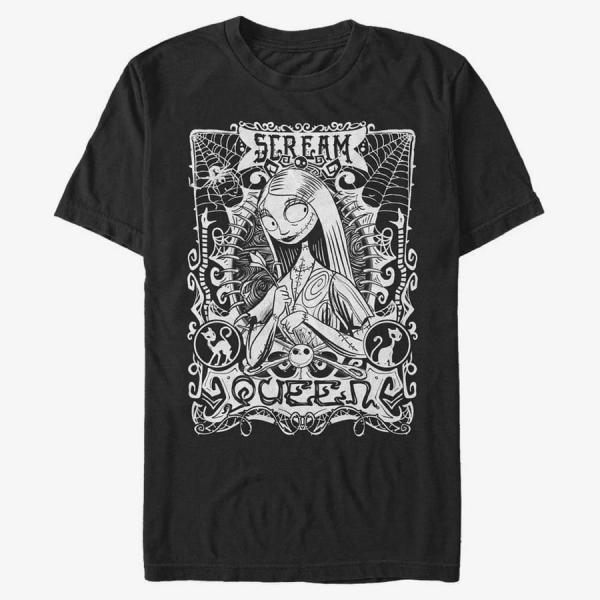 Tričko Merch Disney Classics Nightmare Before Christmas - Salley Neauvou Unisex T-Shirt Black S