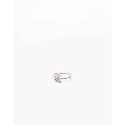 Timi Arrow Tail Ring silver finishing
