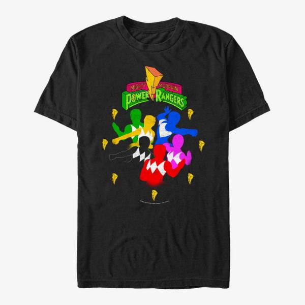 Queens Hasbro Vault Power Rangers - Power Circle Unisex T-Shirt Black