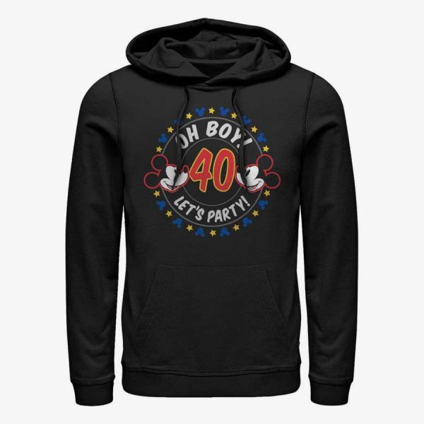 Queens Disney Classics Mickey Classic - Oh Boy Mickey 40 Unisex Hoodie Black