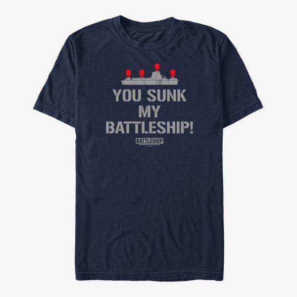Queens Hasbro Vault Battleship - YOU SUNK MY BATTLESHIP Unisex T-Shirt Navy Blue