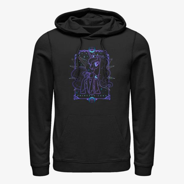 Queens Hasbro Vault My Little Pony - Luna Tarot Unisex Hoodie Black