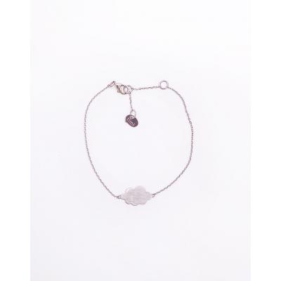 Timi Cloud Bracelet silver finishing