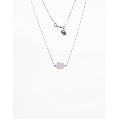 Timi Cloud Necklace silver finishing