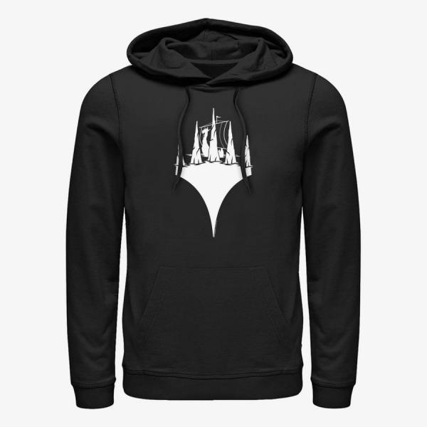 Mikina Merch Magic: The Gathering - Planeswalker Viking Ship Unisex Hoodie Black S