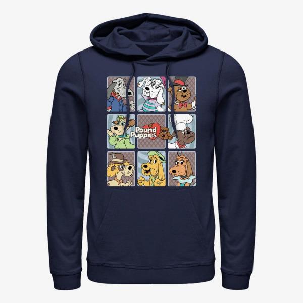 Mikina Merch Hasbro Pound Puppies - Cool and Gang Unisex Hoodie Navy Blue S
