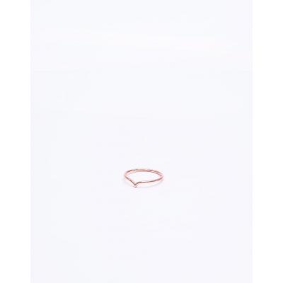 Timi Chevron Ring 15 mm gold plated