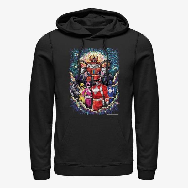 Queens Hasbro Vault Power Rangers - Starry Morphin Unisex Hoodie Black